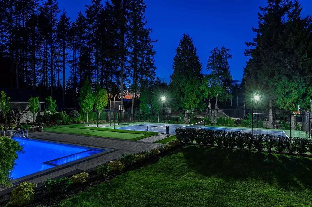 The Enthralling Unparalleled Residence in Surrey is a grand-scale luxury home now available for sale. This home located at 14383 28th Ave, Surrey, BC V4P 2H2, Canada