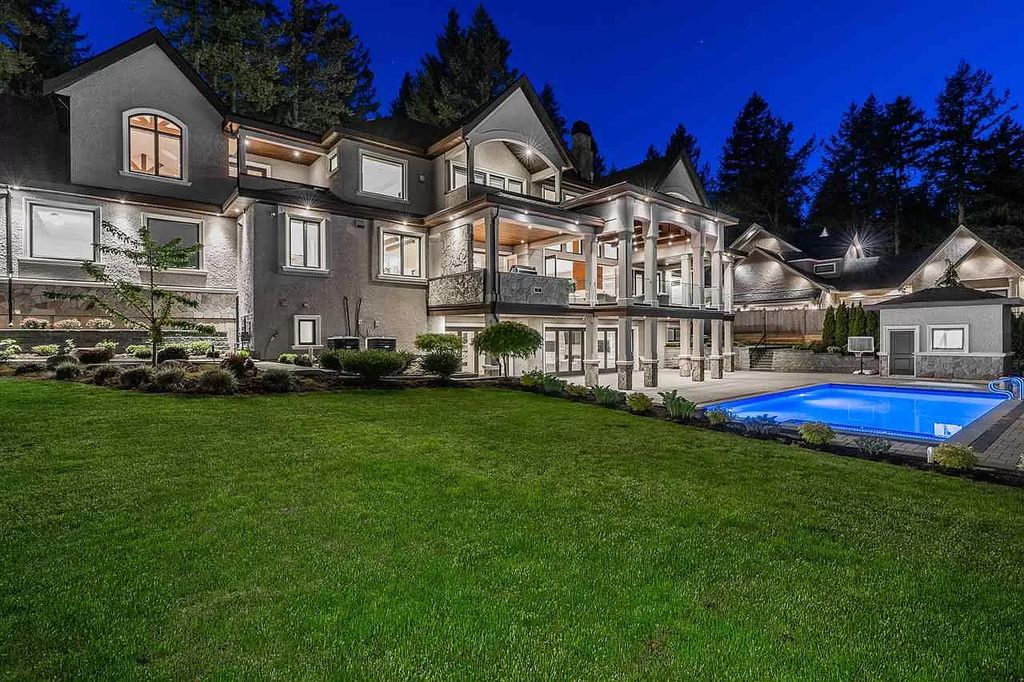 The Enthralling Unparalleled Residence in Surrey is a grand-scale luxury home now available for sale. This home located at 14383 28th Ave, Surrey, BC V4P 2H2, Canada