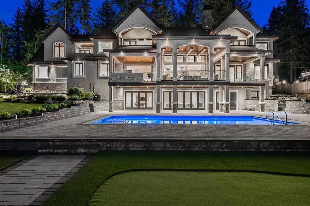 The Enthralling Unparalleled Residence in Surrey is a grand-scale luxury home now available for sale. This home located at 14383 28th Ave, Surrey, BC V4P 2H2, Canada