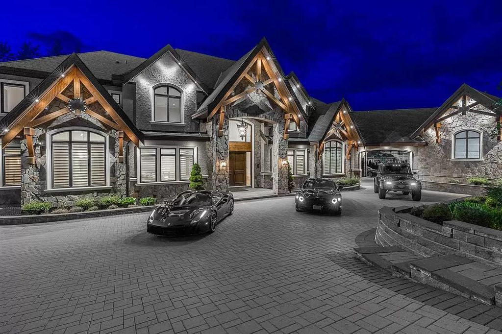 The Enthralling Unparalleled Residence in Surrey is a grand-scale luxury home now available for sale. This home located at 14383 28th Ave, Surrey, BC V4P 2H2, Canada