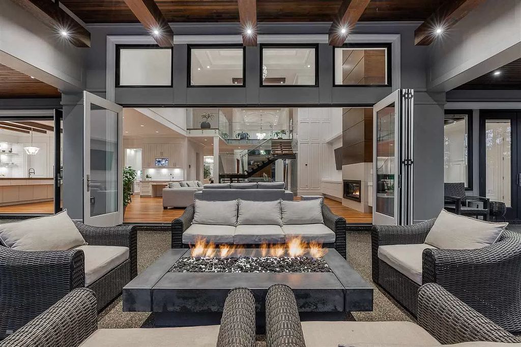 The Enthralling Unparalleled Residence in Surrey is a grand-scale luxury home now available for sale. This home located at 14383 28th Ave, Surrey, BC V4P 2H2, Canada