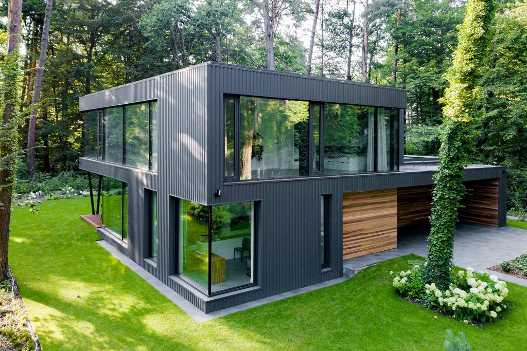 Impressive House Blended Into The Forest in Poland by Z3Z ARCHITEKCI 2
