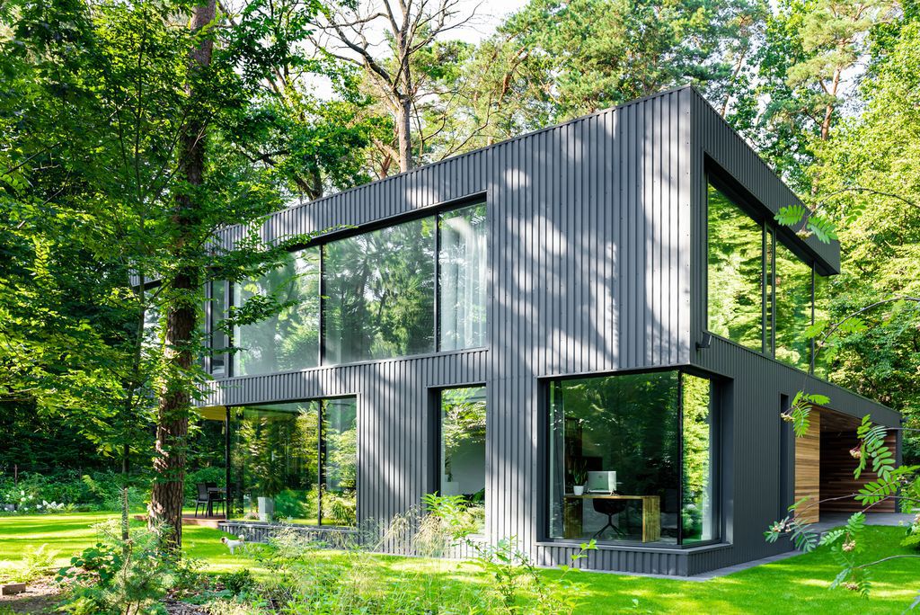 Impressive House Blended Into The Forest in Poland by Z3Z ARCHITEKCI 8