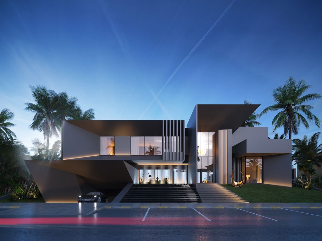 The Conceptual Villa in Abu Dhabi Royal Marina is a project perched in the most prestigious location in Abu Dhabi, United Arab Emirates was conceptualized by LS Project