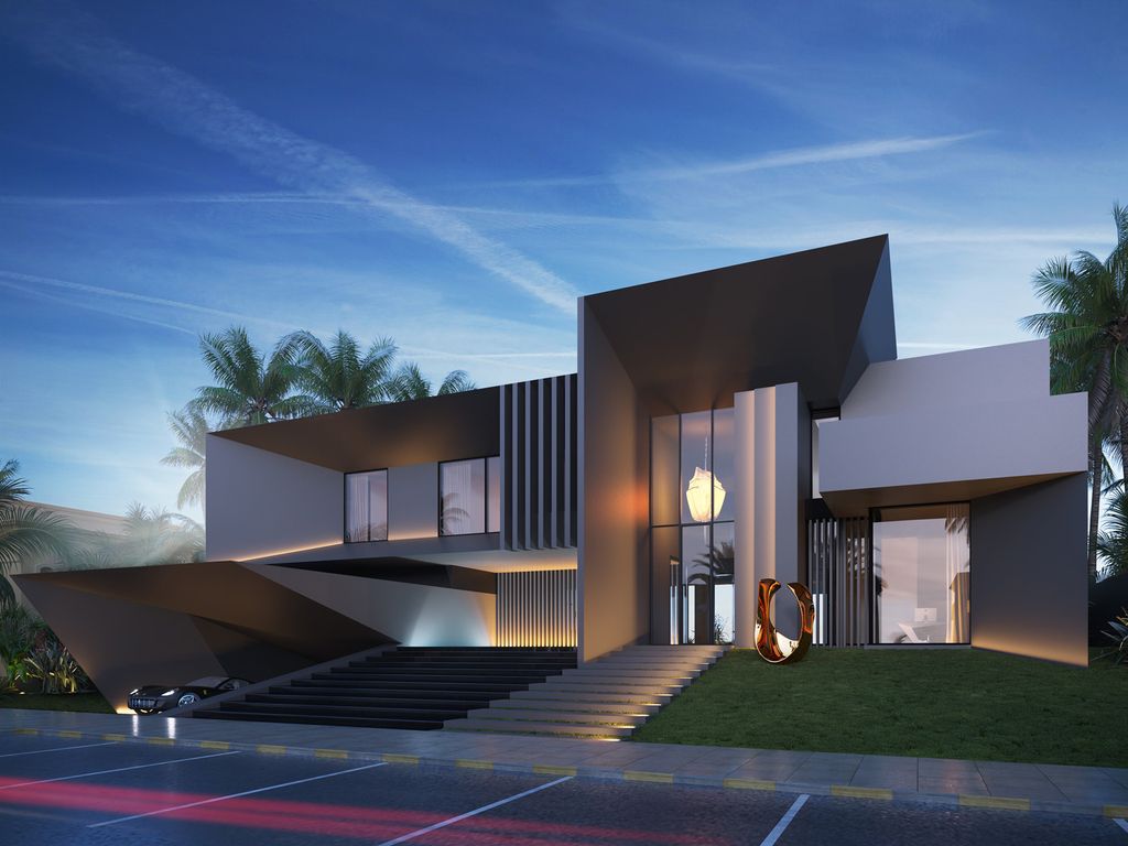 The Conceptual Villa in Abu Dhabi Royal Marina is a project perched in the most prestigious location in Abu Dhabi, United Arab Emirates was conceptualized by LS Project