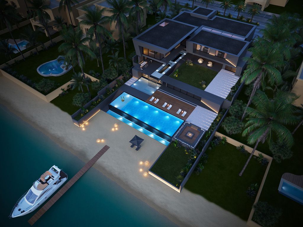 The Conceptual Villa in Abu Dhabi Royal Marina is a project perched in the most prestigious location in Abu Dhabi, United Arab Emirates was conceptualized by LS Project
