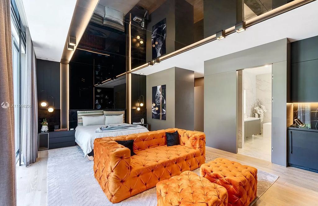 The Home in Miami Beach is a newly built tropical modern property has luxurious living space flawlessly connecting with the exterior now available for sale. This home located at 4535 Nautilus Ct, Miami Beach, Florida