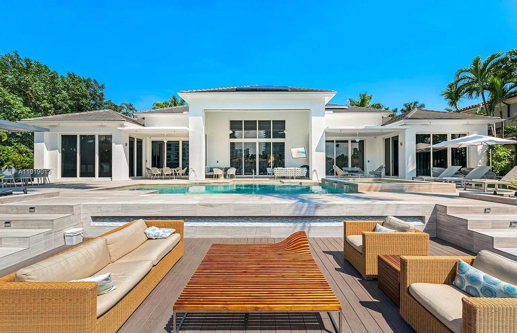 The Home in Golden Beach is a newly renovated custom masterpiece offers unmatched amenities in the premier South Island now available for sale. This home located at 224 S Is, North Miami Beach, Florida