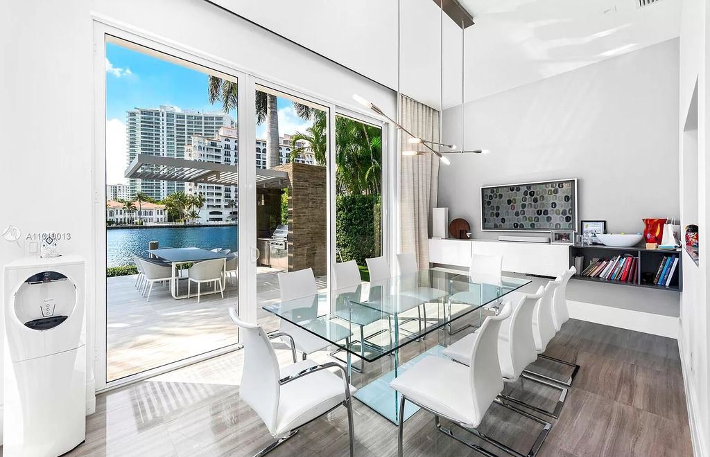 The Home in Golden Beach is a newly renovated custom masterpiece offers unmatched amenities in the premier South Island now available for sale. This home located at 224 S Is, North Miami Beach, Florida