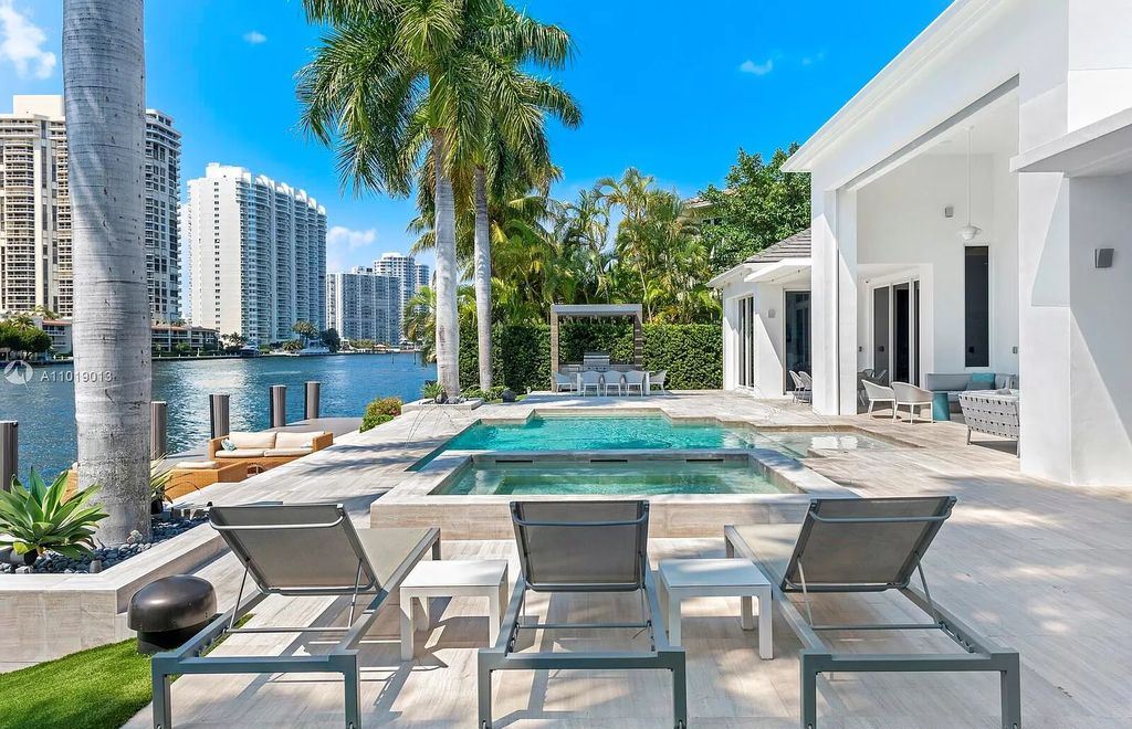 The Home in Golden Beach is a newly renovated custom masterpiece offers unmatched amenities in the premier South Island now available for sale. This home located at 224 S Is, North Miami Beach, Florida