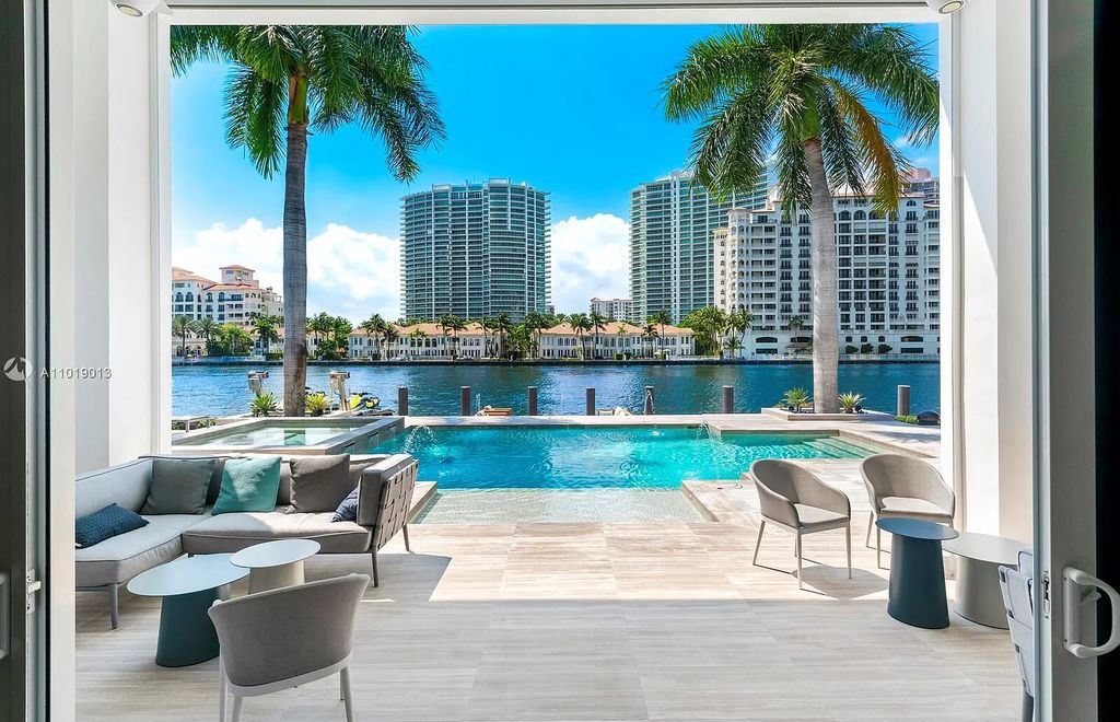 The Home in Golden Beach is a newly renovated custom masterpiece offers unmatched amenities in the premier South Island now available for sale. This home located at 224 S Is, North Miami Beach, Florida