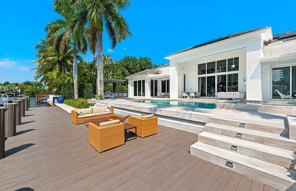 The Home in Golden Beach is a newly renovated custom masterpiece offers unmatched amenities in the premier South Island now available for sale. This home located at 224 S Is, North Miami Beach, Florida