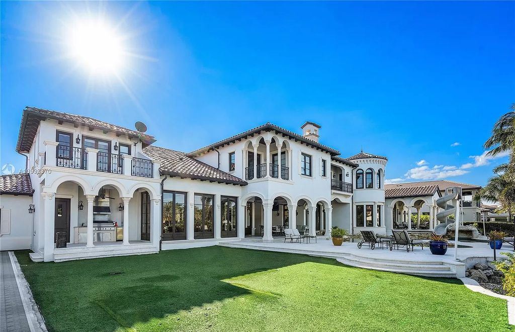 The Mediterranean Villa in Fort Lauderdale is the spectacular Italian inspired estate designed by renowned Randall Stofft Architects now available for sale. This home located at 2571 Del Lago Dr, Fort Lauderdale, Florida