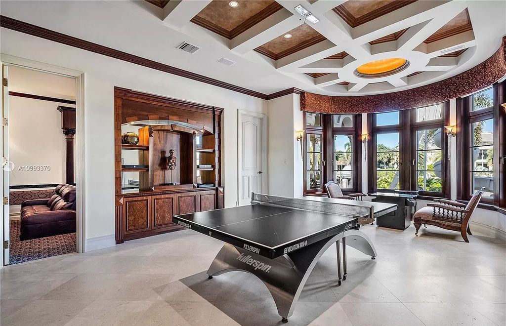 The Mediterranean Villa in Fort Lauderdale is the spectacular Italian inspired estate designed by renowned Randall Stofft Architects now available for sale. This home located at 2571 Del Lago Dr, Fort Lauderdale, Florida
