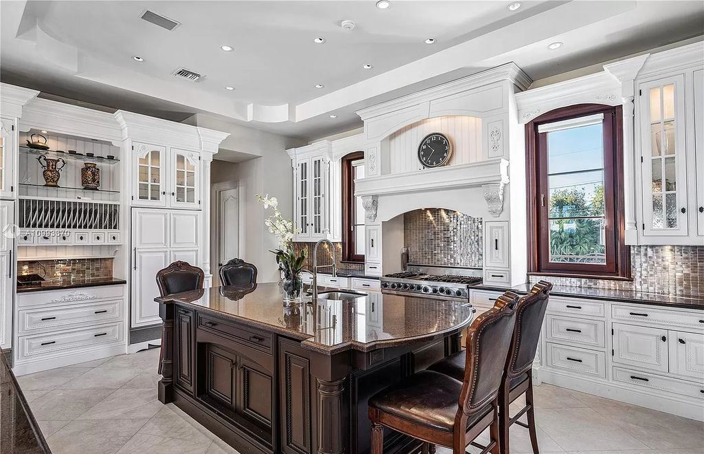 The Mediterranean Villa in Fort Lauderdale is the spectacular Italian inspired estate designed by renowned Randall Stofft Architects now available for sale. This home located at 2571 Del Lago Dr, Fort Lauderdale, Florida
