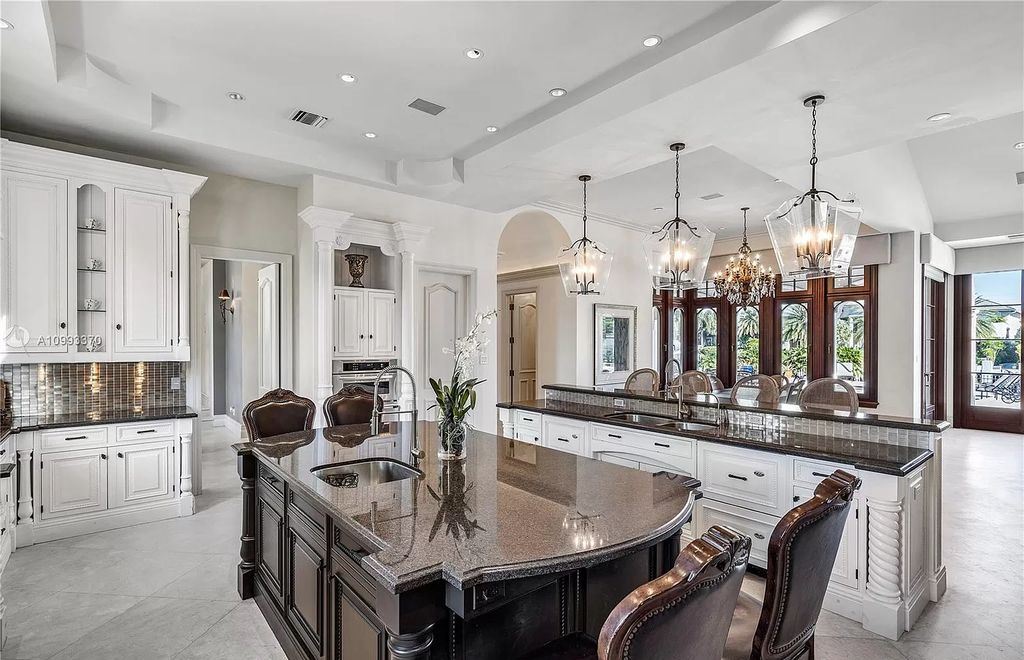 The Mediterranean Villa in Fort Lauderdale is the spectacular Italian inspired estate designed by renowned Randall Stofft Architects now available for sale. This home located at 2571 Del Lago Dr, Fort Lauderdale, Florida