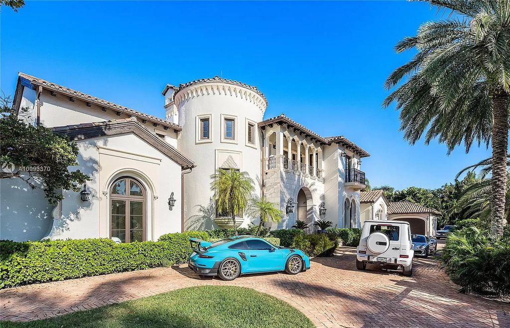 The Mediterranean Villa in Fort Lauderdale is the spectacular Italian inspired estate designed by renowned Randall Stofft Architects now available for sale. This home located at 2571 Del Lago Dr, Fort Lauderdale, Florida