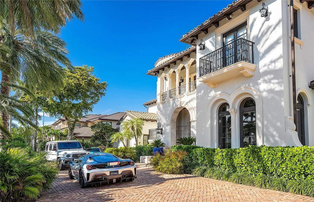 The Mediterranean Villa in Fort Lauderdale is the spectacular Italian inspired estate designed by renowned Randall Stofft Architects now available for sale. This home located at 2571 Del Lago Dr, Fort Lauderdale, Florida