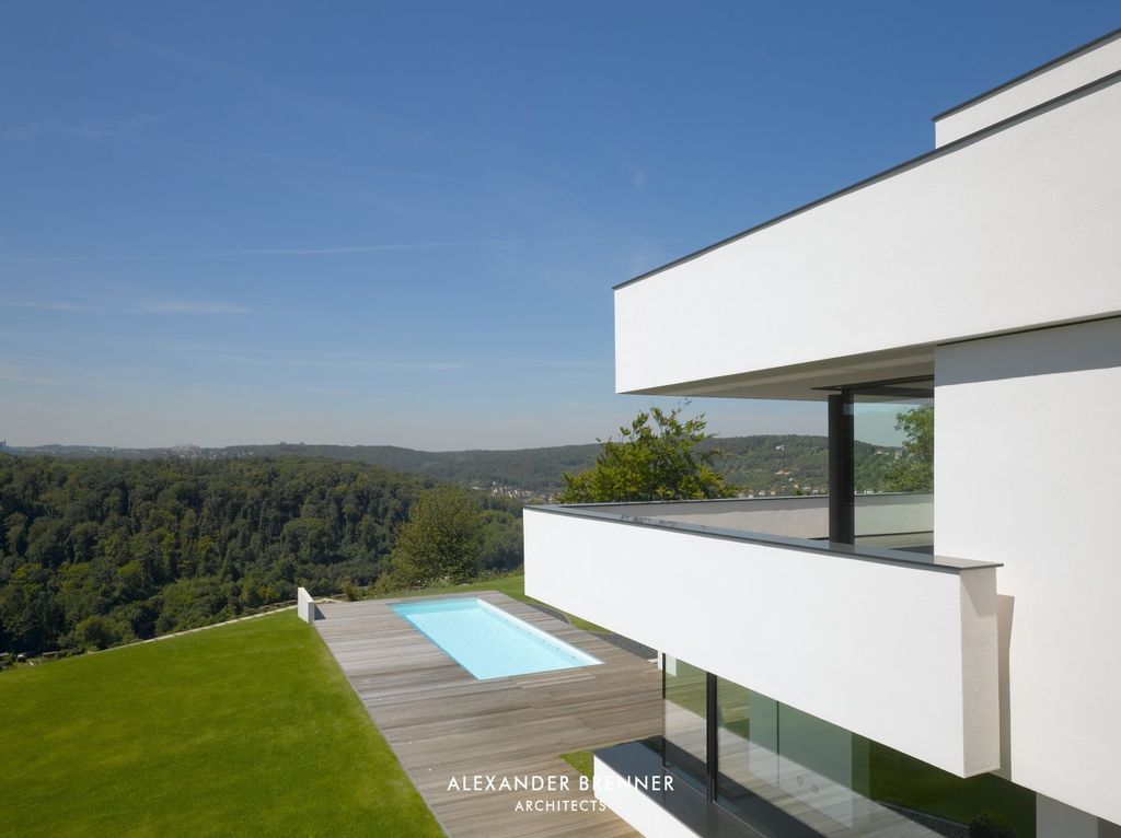 Stunning Oberen Berg House in Stuttgart Germany by Alexander Brenner 14