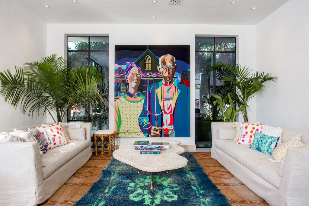 Stunning anticipated home by Kim Gordon design with Venice beach vibe in California