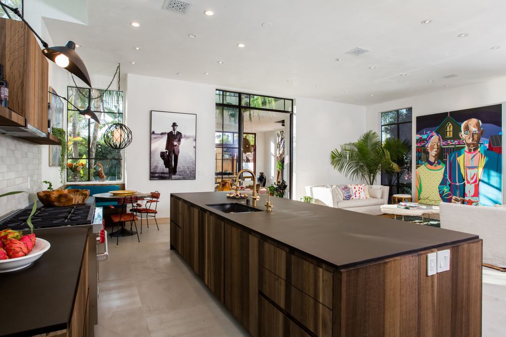 Stunning anticipated home by Kim Gordon design with Venice beach vibe in California