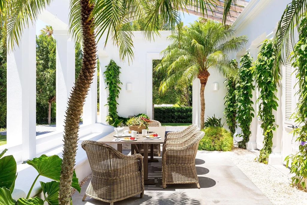 The Home in Palm Beach is a French Contemporary estate built incorporating the finest materials & craftsmanship now available for sale. This home located at 95 Middle Rd, Palm Beach, Florida