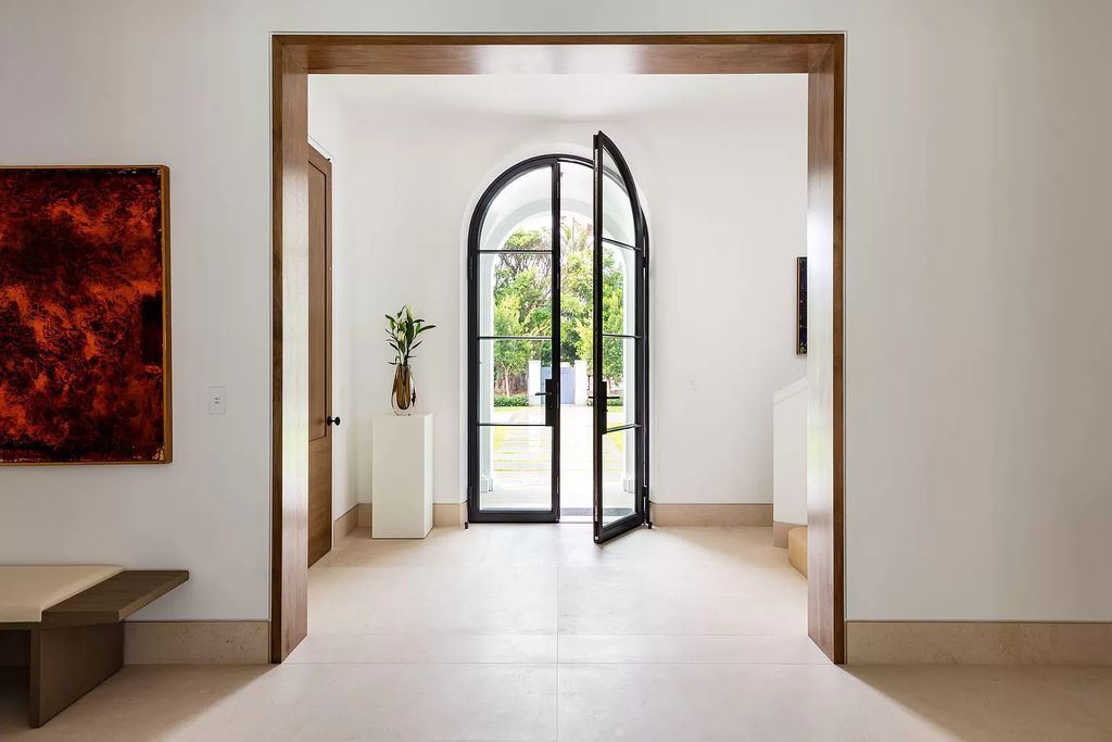The Home in Palm Beach is a French Contemporary estate built incorporating the finest materials & craftsmanship now available for sale. This home located at 95 Middle Rd, Palm Beach, Florida