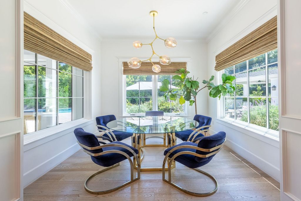The Home in Tarzana is an exceptional home feels like it belongs on an East Coast seaside clifftop offers the ultimate pandemic paradise now available for sale. This home located at 4960 Amigo Ave, Tarzana, California