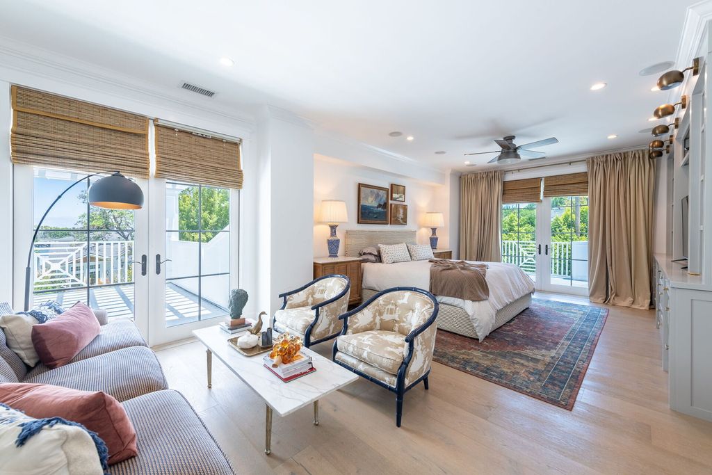 The Home in Tarzana is an exceptional home feels like it belongs on an East Coast seaside clifftop offers the ultimate pandemic paradise now available for sale. This home located at 4960 Amigo Ave, Tarzana, California