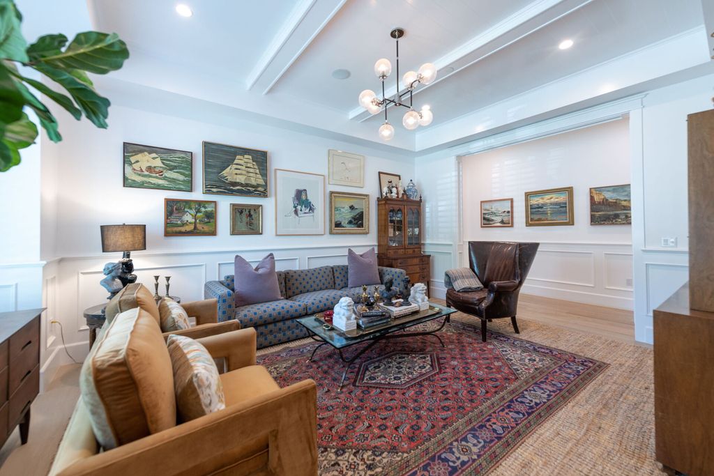 The Home in Tarzana is an exceptional home feels like it belongs on an East Coast seaside clifftop offers the ultimate pandemic paradise now available for sale. This home located at 4960 Amigo Ave, Tarzana, California