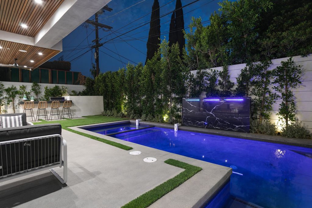 The Los Angeles Home is exquisite new construction modern gem offers sweeping open floorplan with a grand entrance now available for sale. This home located at 729 N Kilkea Dr, Los Angeles, California