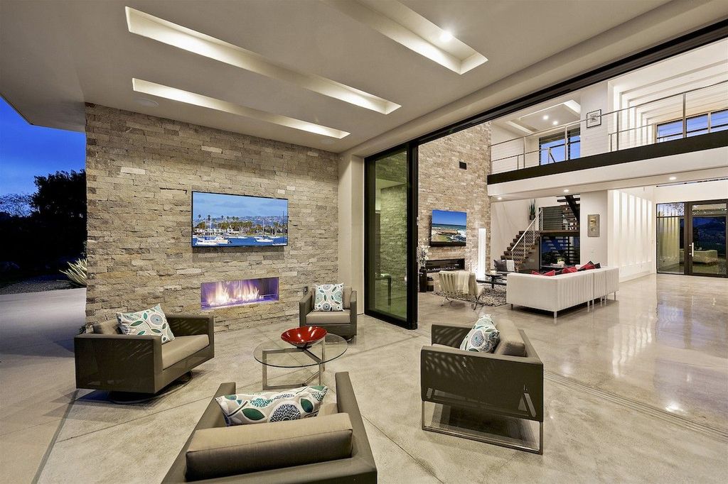The Home in Rancho Santa Fe is a custom-built, two-story residence in the coveted Cielo community features breathtaking views now available for sale. This home located at 7923 Camino De Arriba, Rancho Santa Fe, California
