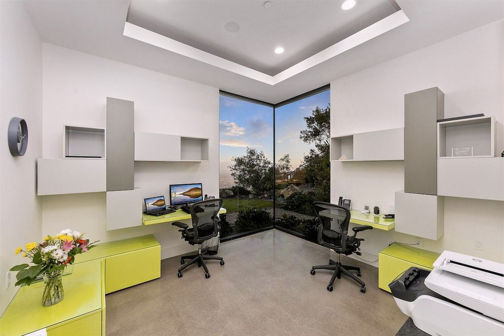 The Home in Rancho Santa Fe is a custom-built, two-story residence in the coveted Cielo community features breathtaking views now available for sale. This home located at 7923 Camino De Arriba, Rancho Santa Fe, California
