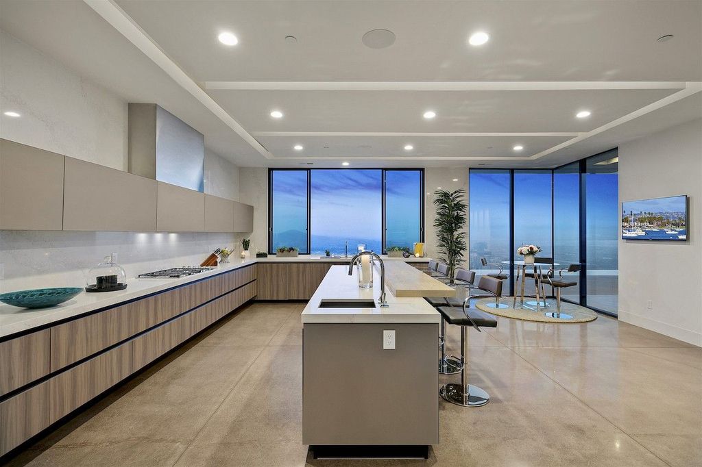 The Home in Rancho Santa Fe is a custom-built, two-story residence in the coveted Cielo community features breathtaking views now available for sale. This home located at 7923 Camino De Arriba, Rancho Santa Fe, California