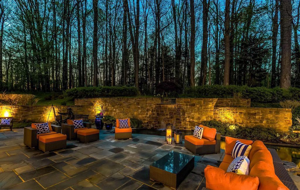 Regardless of Time or Space, This Extraordinarily Impressive Stone Manor in Maryland Priced at $3,960,000 Offers the Source of Enjoyment