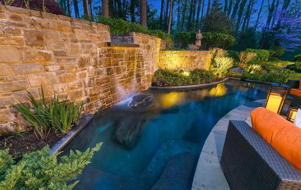 Regardless of Time or Space, This Extraordinarily Impressive Stone Manor in Maryland Priced at $3,960,000 Offers the Source of Enjoyment