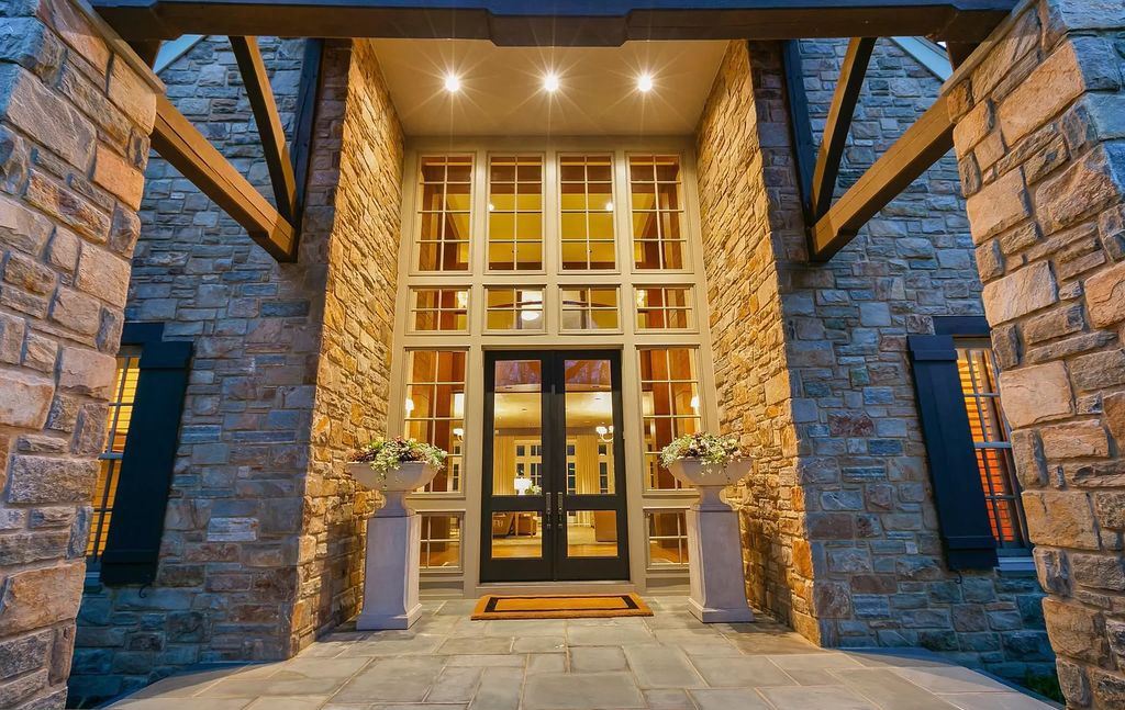 Regardless of Time or Space, This Extraordinarily Impressive Stone Manor in Maryland Priced at $3,960,000 Offers the Source of Enjoyment