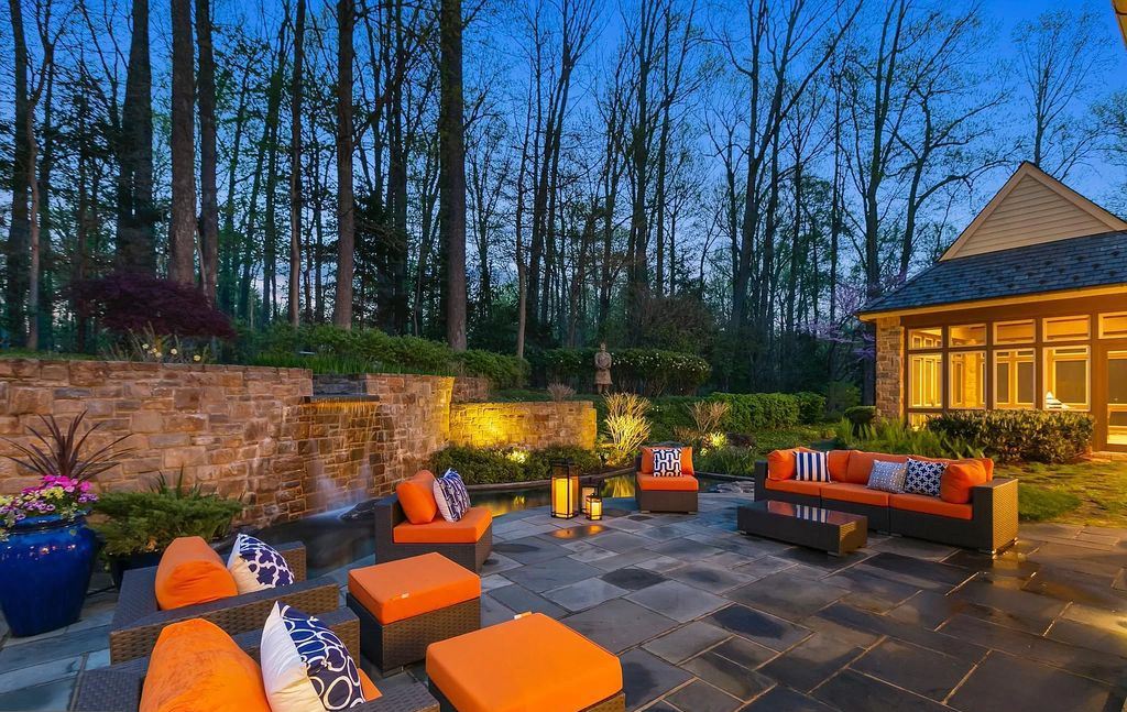 Regardless of Time or Space, This Extraordinarily Impressive Stone Manor in Maryland Priced at $3,960,000 Offers the Source of Enjoyment