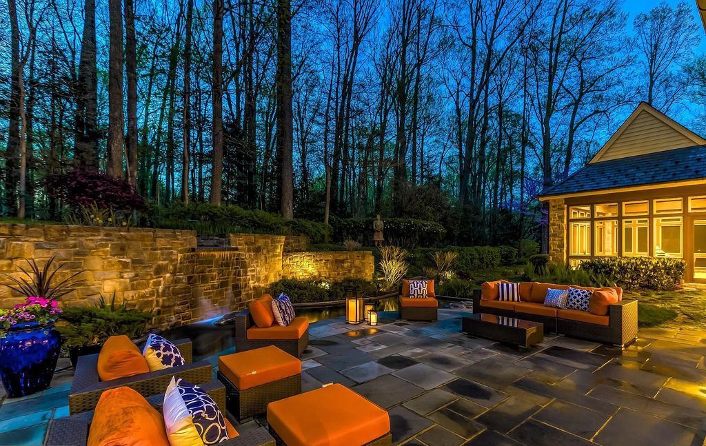 Regardless of Time or Space, This Extraordinarily Impressive Stone Manor in Maryland Priced at $3,960,000 Offers the Source of Enjoyment