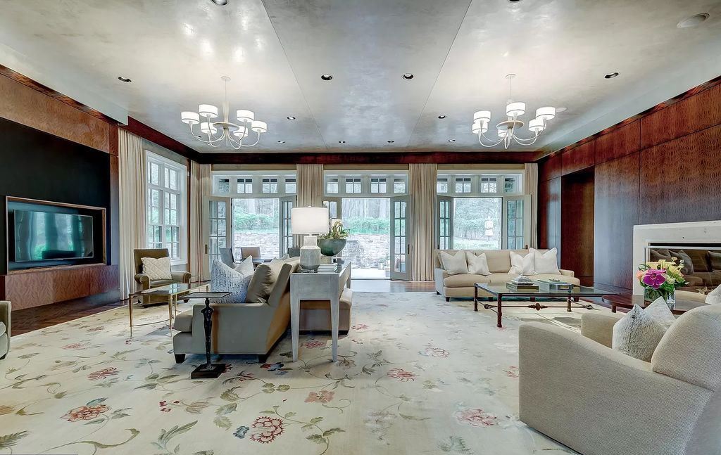 Regardless of Time or Space, This Extraordinarily Impressive Stone Manor in Maryland Priced at $3,960,000 Offers the Source of Enjoyment