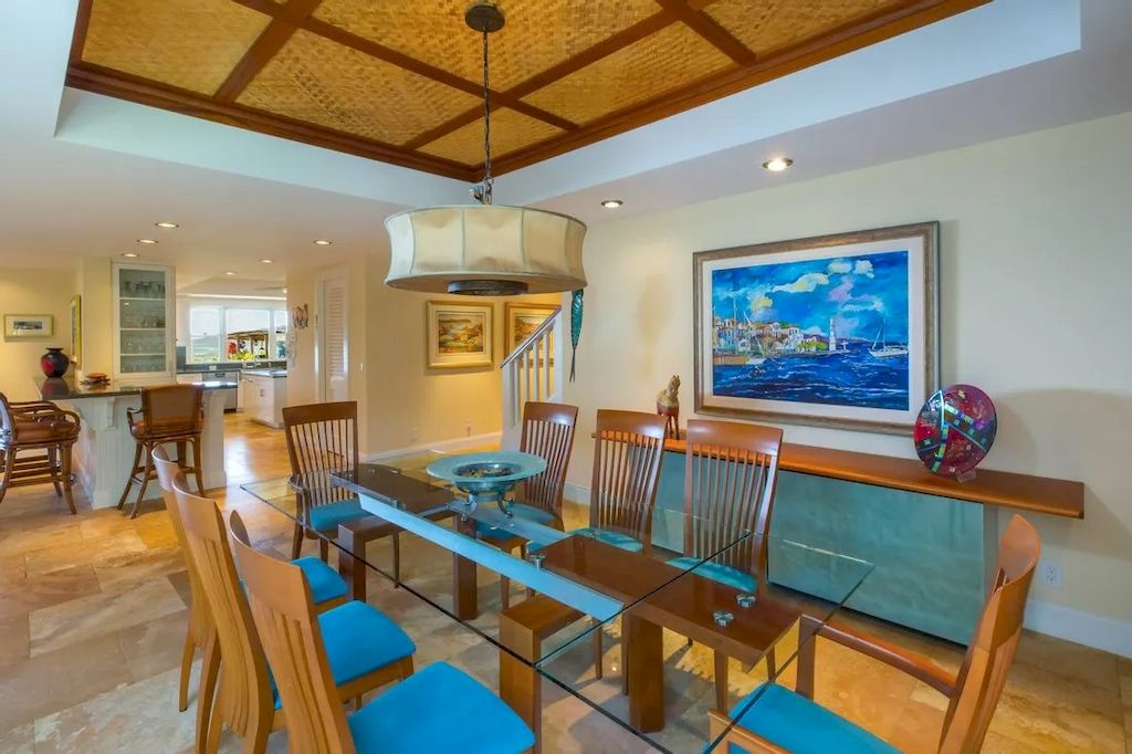 Fabulous Oceanfront Home Enjoys Truly Second-to-none Serenity and Beauty of Hawaiian Island Living Available for 8,737,000