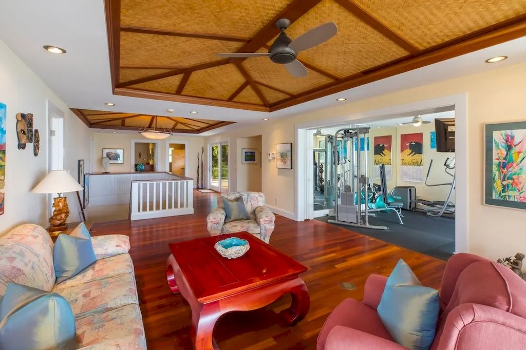 Fabulous Oceanfront Home Enjoys Truly Second-to-none Serenity and Beauty of Hawaiian Island Living Available for 8,737,000