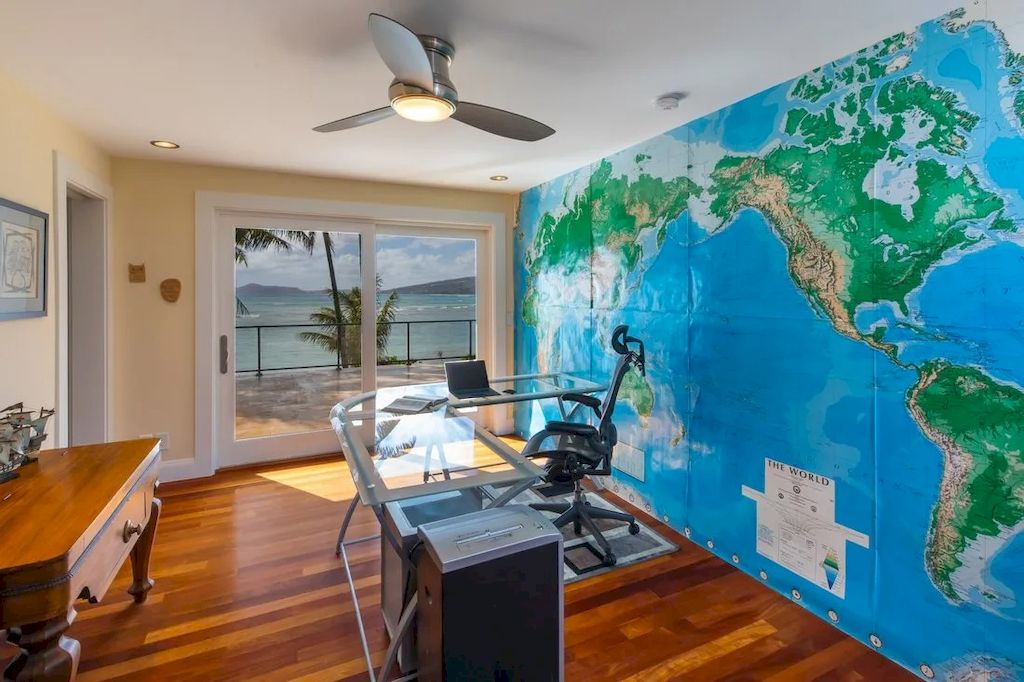 Fabulous Oceanfront Home Enjoys Truly Second-to-none Serenity and Beauty of Hawaiian Island Living Available for 8,737,000