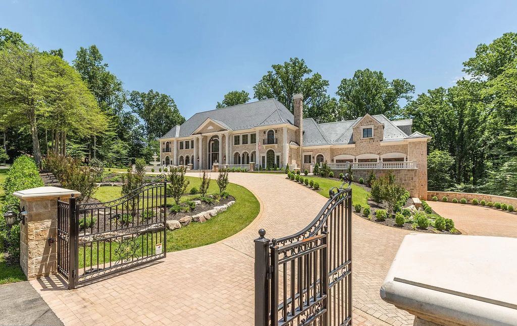 Beau Arts-style Mansion in Maryland Promises Full Package of Uniqueness and Elegance at Asked Price of $14,800,000
