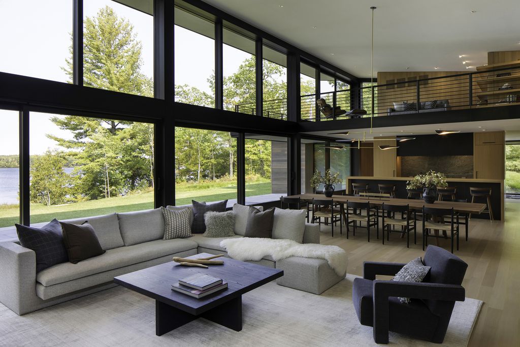 Camp Spirit Lake, a Guest lodge by Amy Carman Design, Vetter Architects