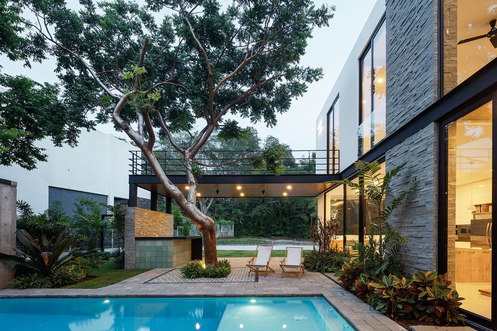 Casa La Blanca Stunning Mexican lattices House by Di Frenna Arquitectos 11