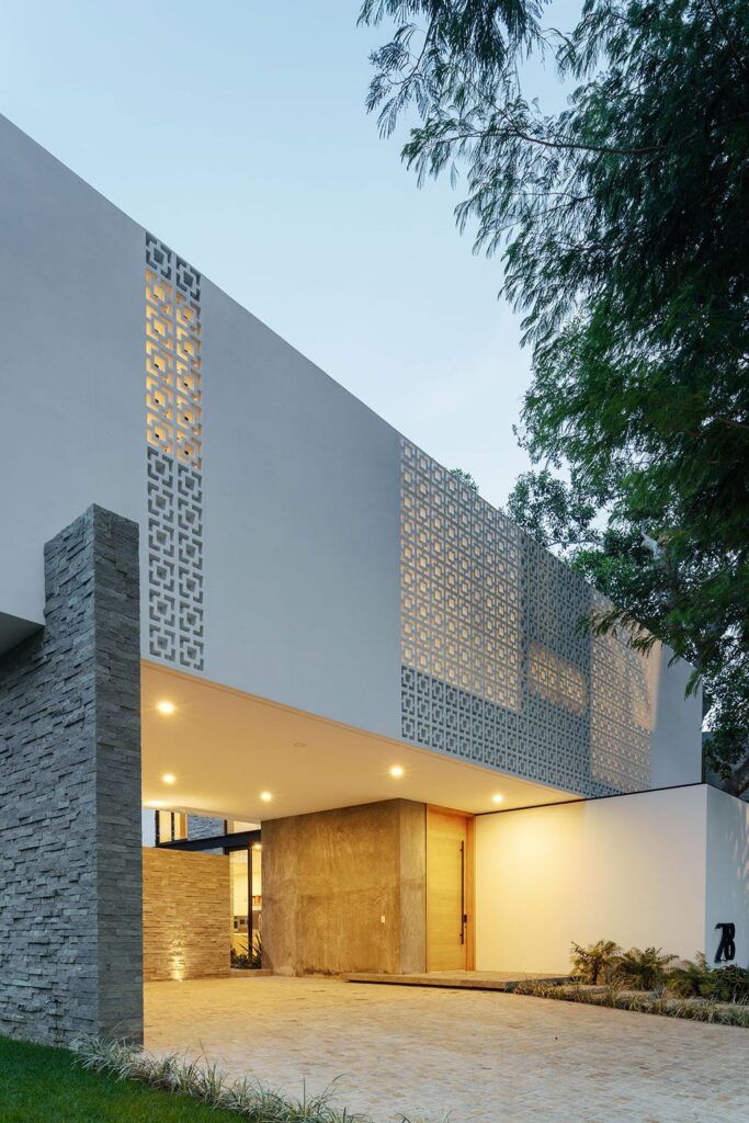 Casa La Blanca Stunning Mexican lattices House by Di Frenna Arquitectos 13