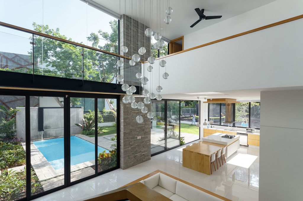 Casa La Blanca, Stunning Mexican lattices House by Di Frenna Arquitectos
