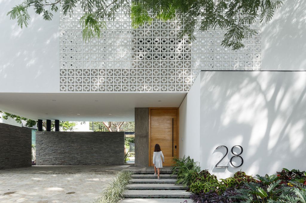 Casa La Blanca, Stunning Mexican lattices House by Di Frenna Arquitectos
