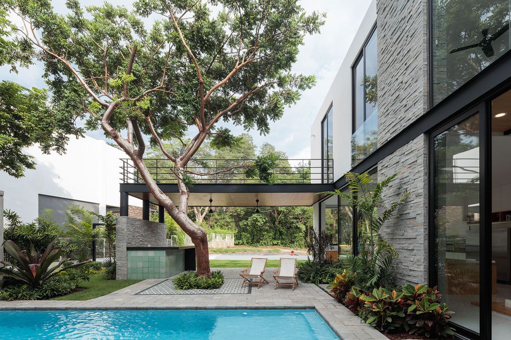 Casa La Blanca, Stunning Mexican lattices House by Di Frenna Arquitectos